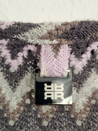 RIANI top met zigzag dessin. Maat 40.