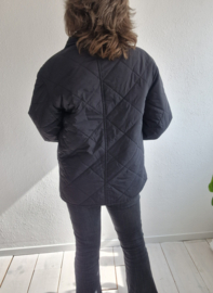 ARKET quilted tussenjas. Maat M. Zwart