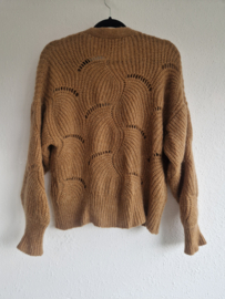 Aaiko mohair cardigan XS camel