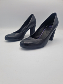 Mexx pumps. Maat 41, Zwart/leer.