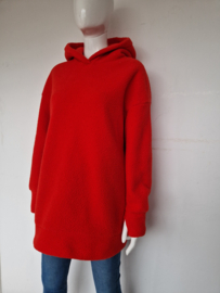 Arket hoodie. Maat S. Helderrood/fleece