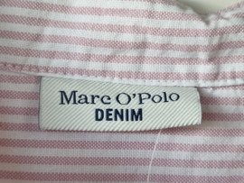 Marc O'Polo denim blouse. Mt. S. Roze/wit gestreept.
