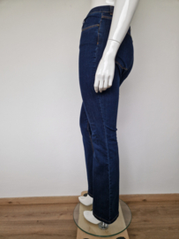 Fabienne Chapot flared jeans. Maat 31. Donkerblauw.