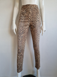 Marc Aurel jeans. Maat 38, Beige/luipaard print.