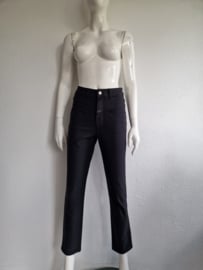 Closed pantalon Pedal Pusher. IT. maat 44, Zwart