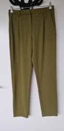 Samsoe & Samsoe pantalon Stamford. Maat 36/38, Frisgroen.