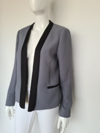 Maison Scotch blazer. Mt. 3. Grijs/zwart.