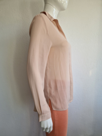 Dante 6 blouse. Maat 1. Nude.