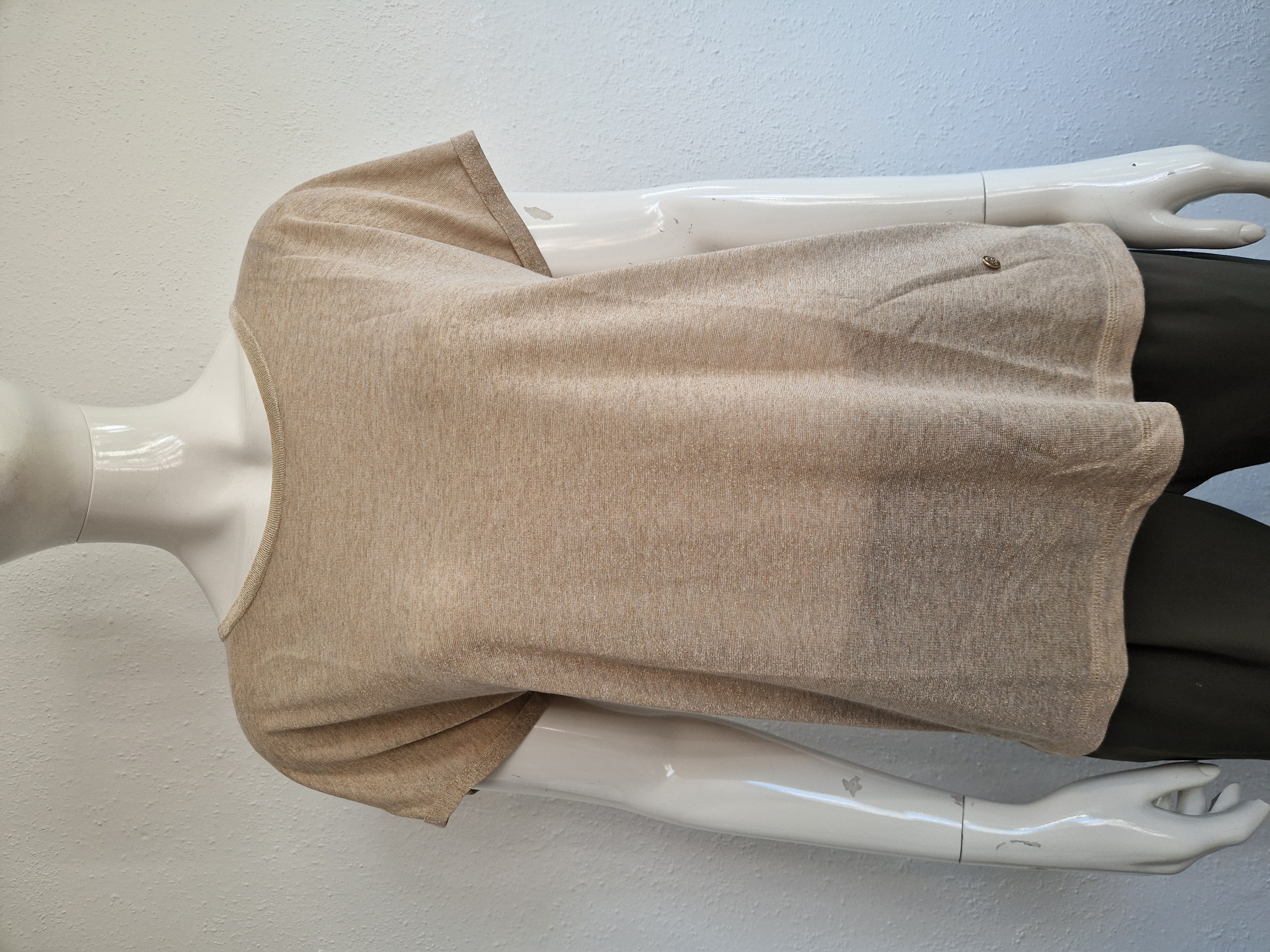 Mos Mosh T-shirt Kay. Maat M. Goud/lurex.