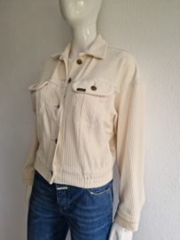 LEE Batwing Rider jacket. Maat S. Creme/corduroy.