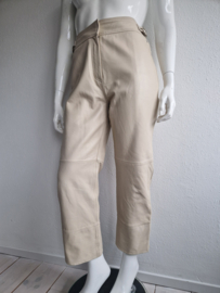 Scotch & Soda broek. Maat 40. Beige/leer.