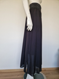 Sneakerdresses maxi rok. Maat L. Zwart