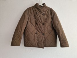 Arket double breasted jas. Maat 38. Olijfgroen