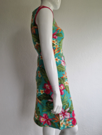 Lien & Giel set (rok en top). Maat L. Mint/print.