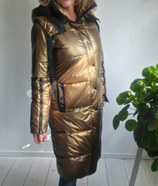 Rino & Pelle winterjas. Maat 40. Goud