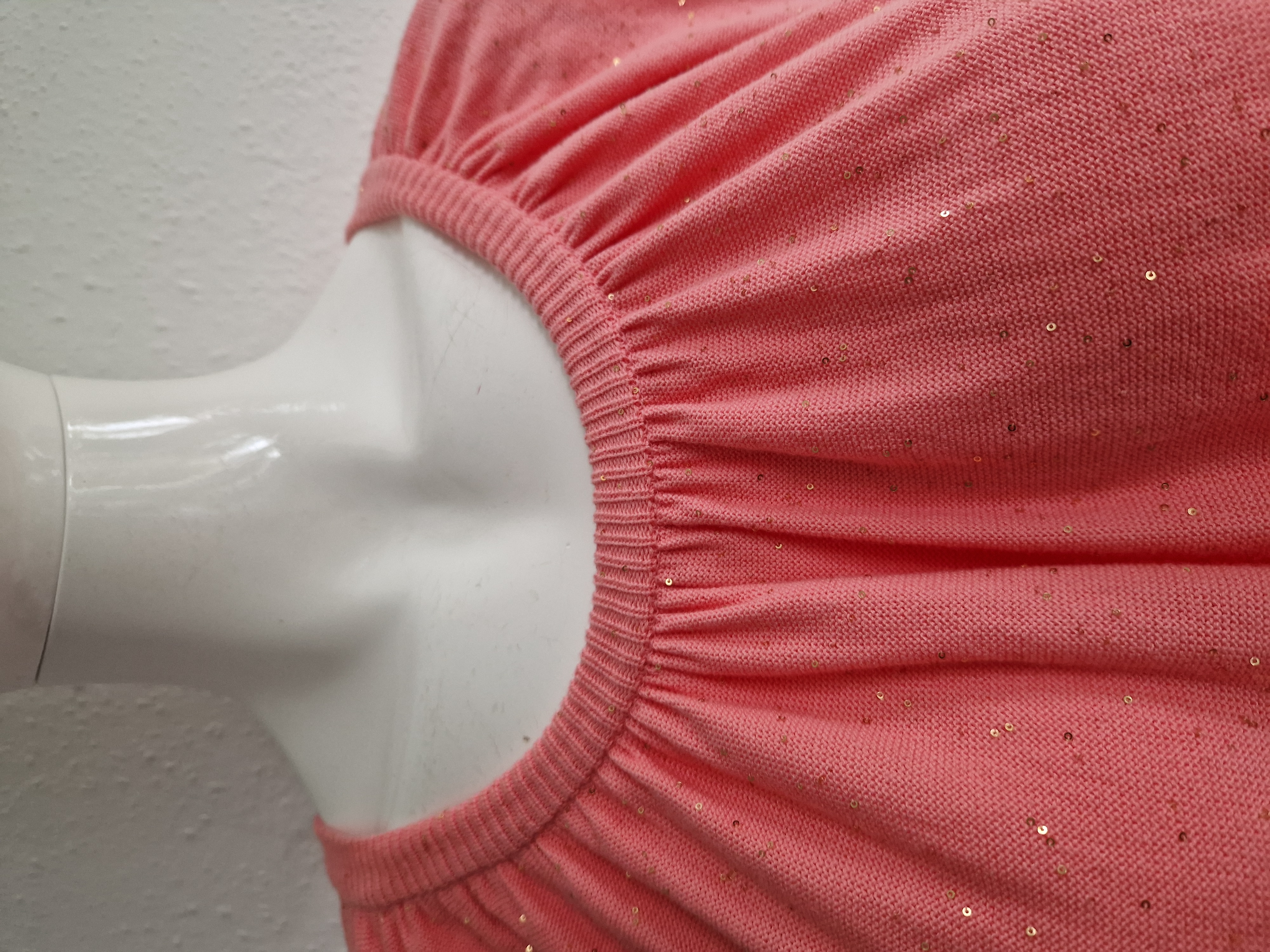 Gustav trui Jazzy. Maat M. Roze/glitters