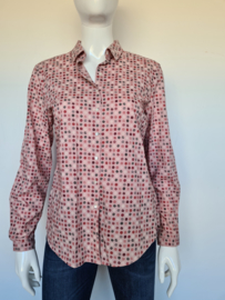 Taifun blouse Mt. 40. Roze/print.