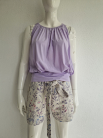 Studio Anneloes shorts. Maat L. Crème/lila.