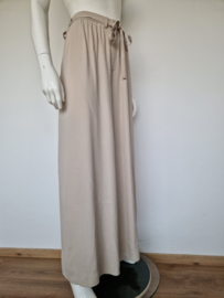 Vanilia Wide Leg Pant – Kit. Maat 40, Licht beige.