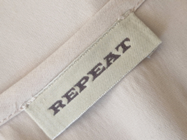Repeat top. Maat 38, Zachtroze/ zijde.