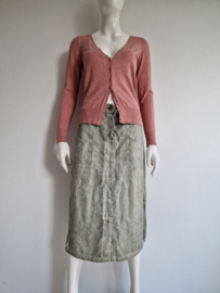 Bella Ragazza cardigan. Maat S. Roze.