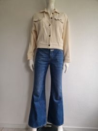 LEE Batwing Rider jacket. Maat S. Creme/corduroy.