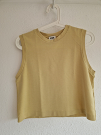 Drykorn Geraldie cropped top XS geel
