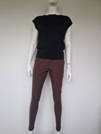 King Louie spencer. Maat L. Zwart/lurex