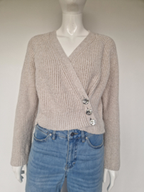 Second Female overslagvest Gerda. Beige. Maat S