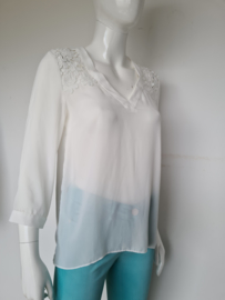 Fracomina blouse top. Mt. S. Wit