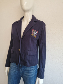 Tommy Hilfiger blazer. Maat L. Donkerblauw/tricot.