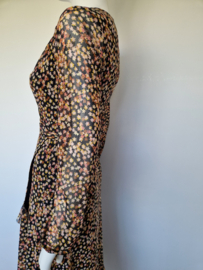 Fabienne Chapot overslagjurk. Maat S. Bloemenprint