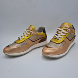 Shabbies sneakers. Maat 38. Metallic leer.