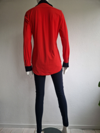 Studio Anneloes blouse. Maat M. Rood/travelstof.