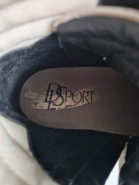 DL Sport hoge sneakers | Maat 39 | beige en brons |