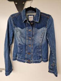 Esprit denim jasje. Mt. S. Blauw.