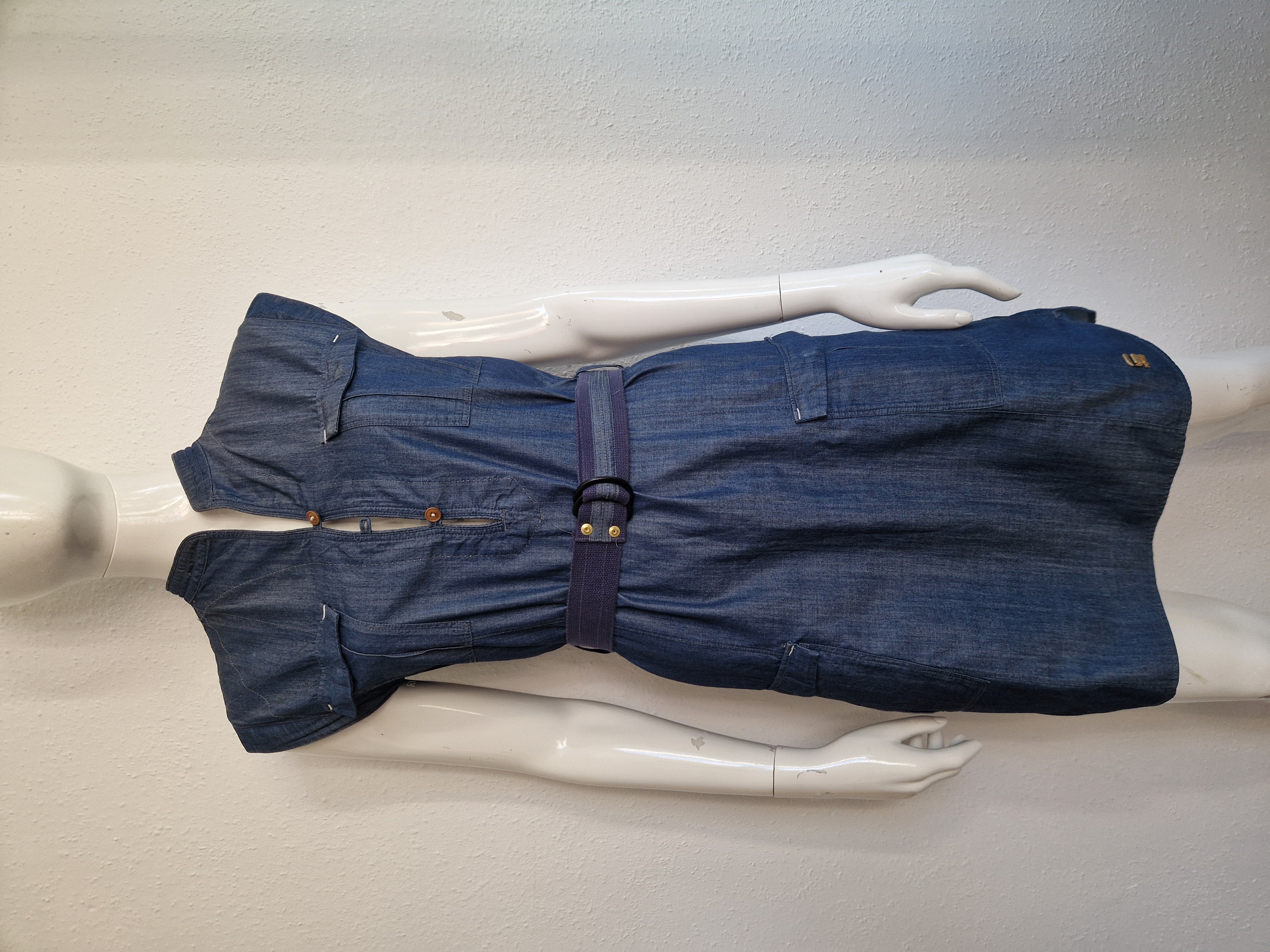G-Star Raw jeansjurk. Maat 36/38. Blauw.
