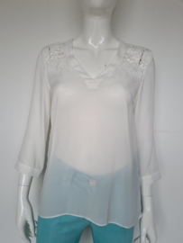 Fracomina blouse top. Mt. S. Wit