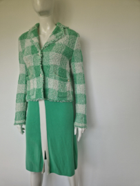 Marc Cain jersey jurk. N2/36. Mintgroen