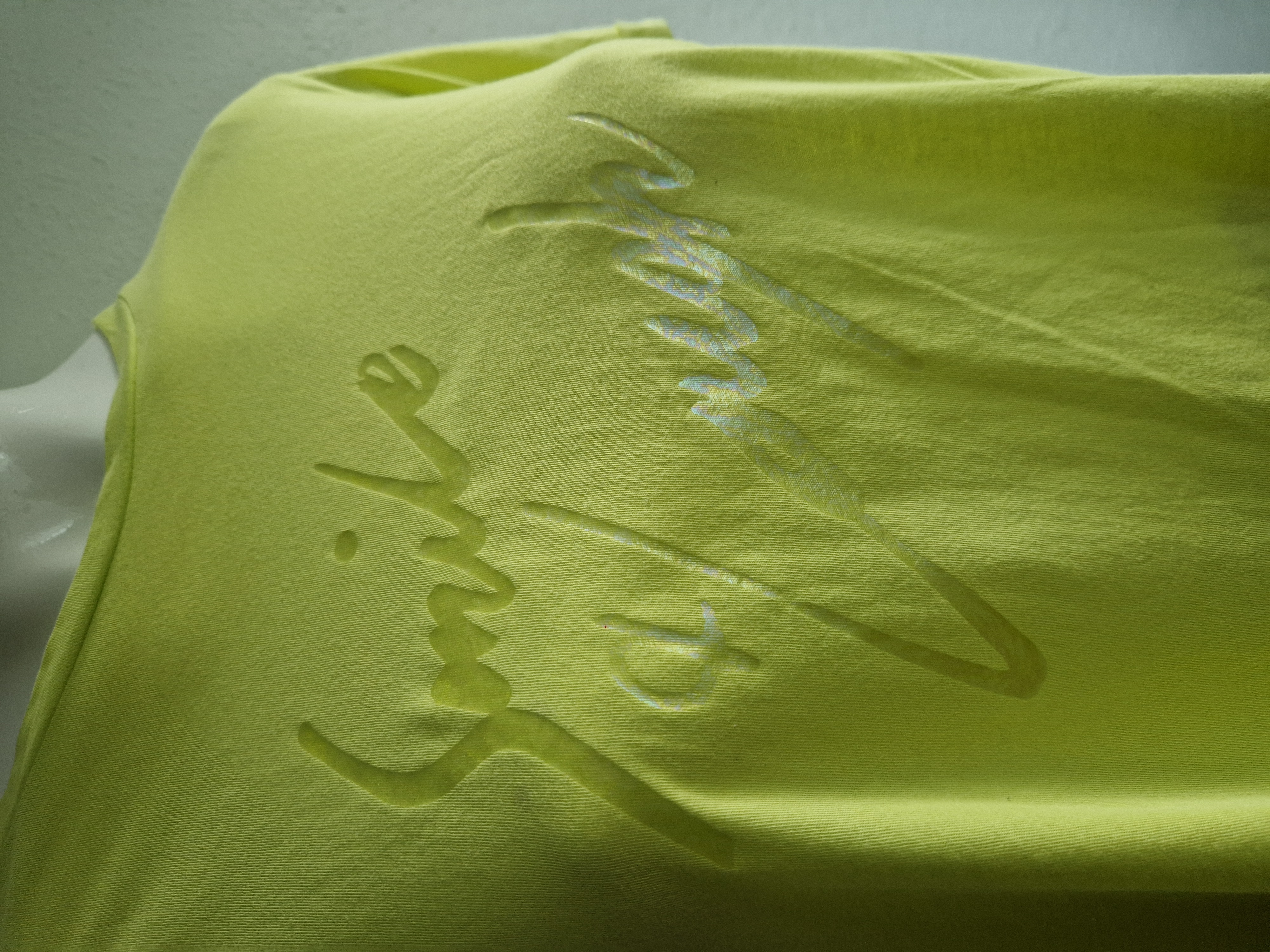 Luisa Cerano shirt. Maat 42, Lime.