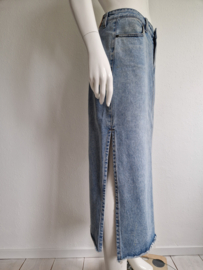 Object denim skirt Rep. Maat M. Blauw.