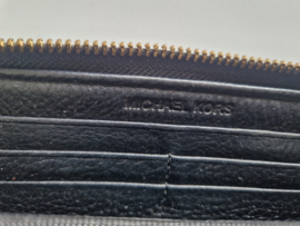 Michael Kors leren portemonnee | Zwart |