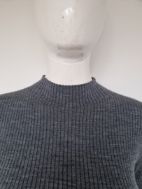 Majé Paris maxijurk. Maat 38, Grijs.