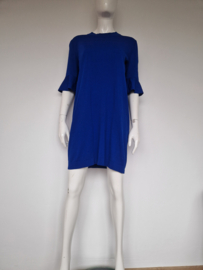 COS jurkje met volantmouwen. Maat M. Kobaltblauw.