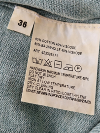 Repeat spencer. Maat 36, Mintgroen