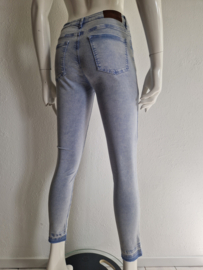 Opus skinny Elma. Maat 36, Lichtblauw.