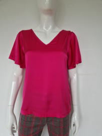 Studio Anneloes top. Maat 34/36, Fuchsia.