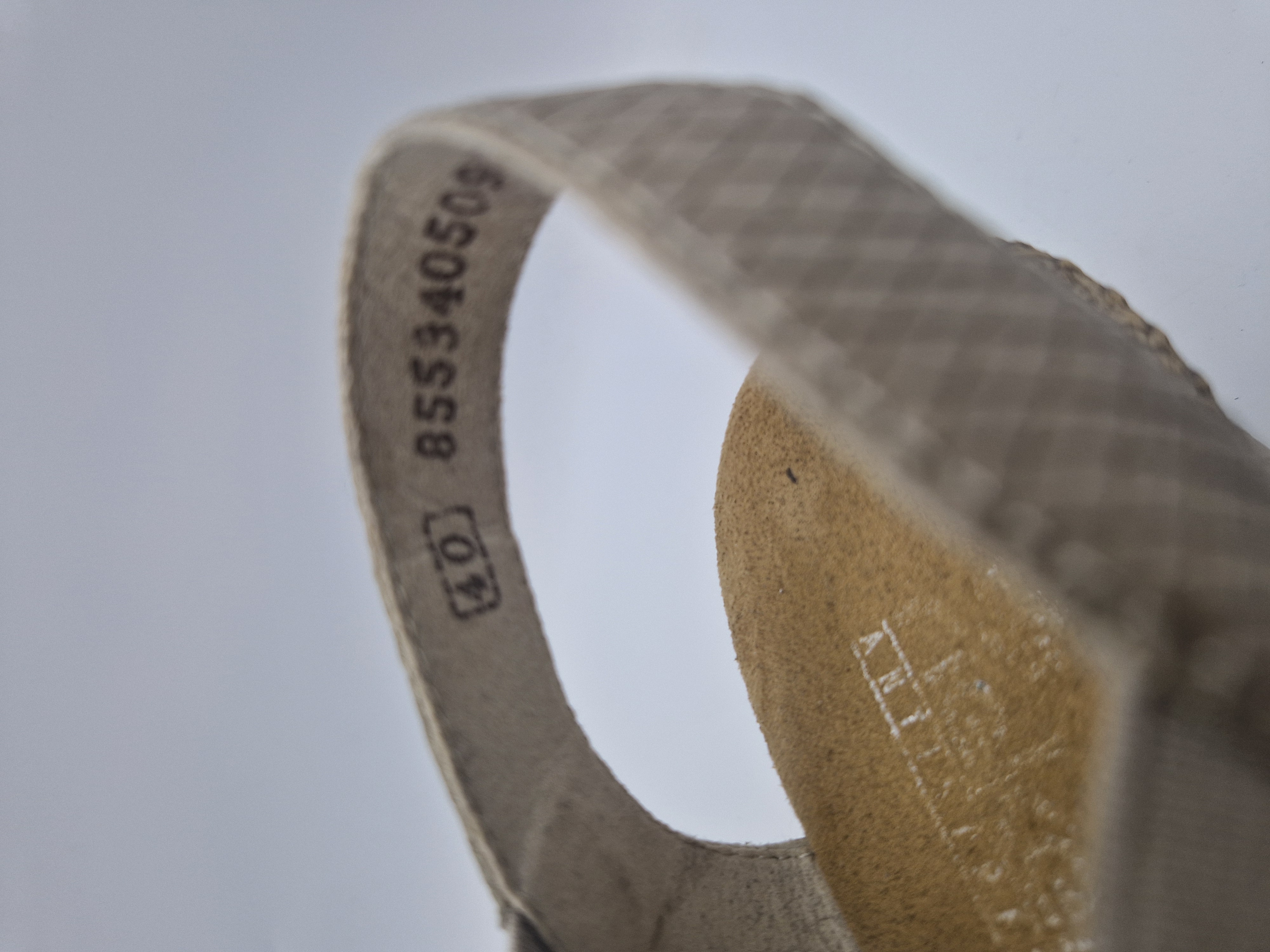 Rieker sandalen met hak. Maat 40, Zachtroze/zilver.
