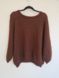 American Vintage trui | Maat M/L | Bruin |