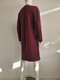 Joline Jolink sweaterdress Spur. Maat M. Wijnrood.